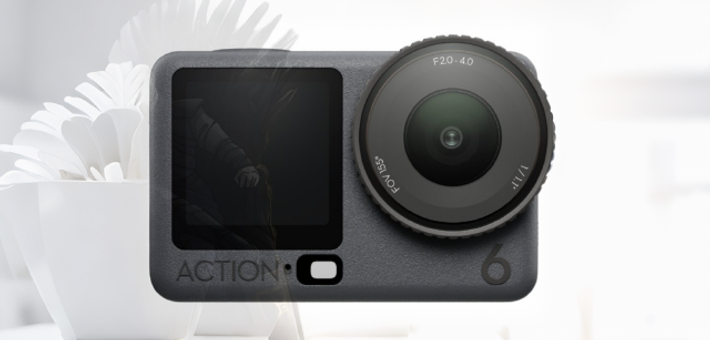 大疆Osmo Action 6运动相机泄露