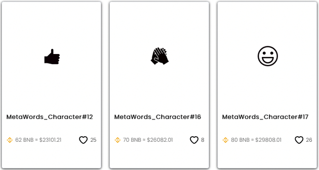 Metawords NFT 作品截图 | 图源：lionnft 官网