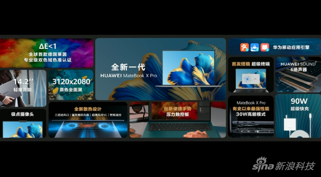 华为MateBook X Pro 2022款的细节