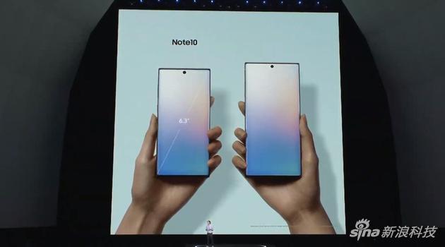 三星Note10系列手机发布：尝试双机战略还有5G版_手机新浪网