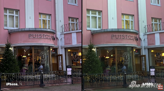 正常光线下不看细节很难分辨区别