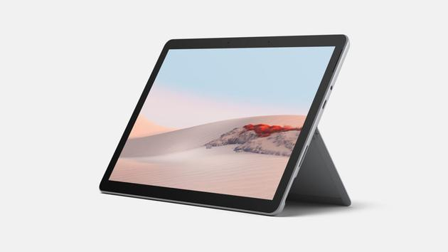 Surface Go 2屏幕边框相比上代产品窄了一些