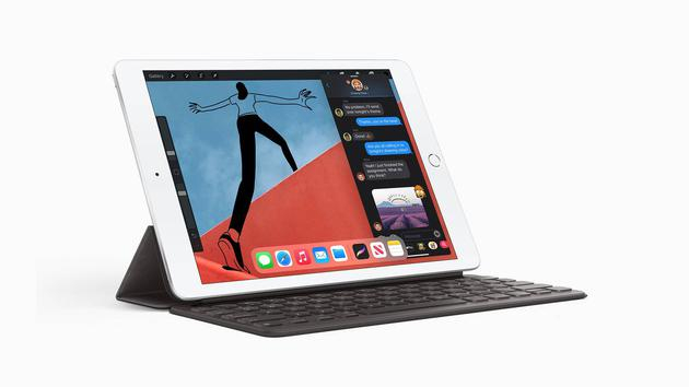 iPad 8外观基本没变，采用A12仿生芯片