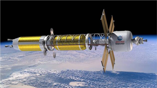 NASA研发核推进火箭系统 1 NASA研发核推进火箭系统