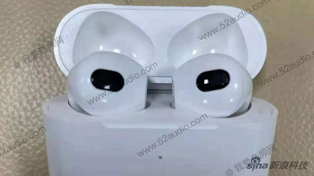 国内已经有不少AirPods 3代的图片
