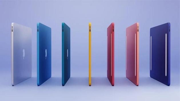 2022年款MacBook Air将获重大设计升级：配M2芯片更多色彩选择_