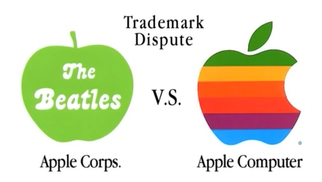 ▲ 早期 Apple Corps 和 Apple Computer 的商标对比图。 图片来自：YouTube @welcometomac