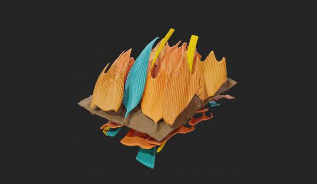 飞蛾的翅膀上覆盖着成千上万个这样的小鳞片，每一个都不到1毫米长，厚度只有几百微米