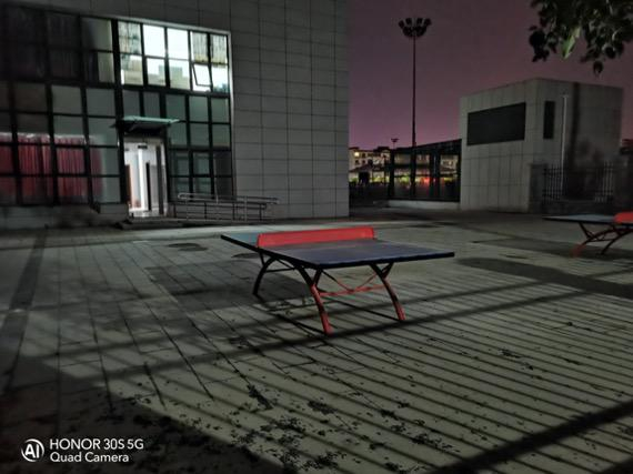 手持夜景模式下样张