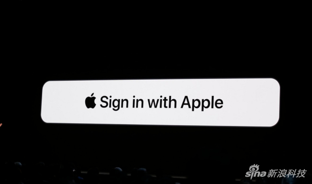 WWDC全球开发者大会上公布的“通过 Apple 登录”