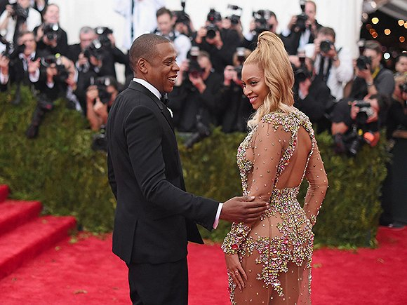 Jay Z和碧昂斯在一起