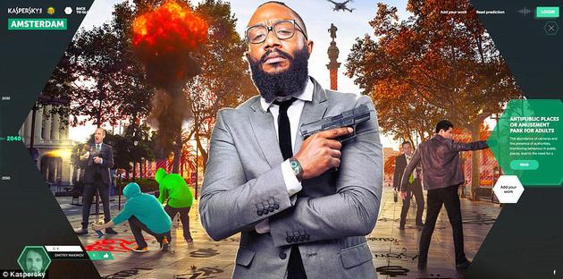 　　在为成人设立的私人区域或游乐场中，人们可以在公共场合喝个大醉、乱扔垃圾、或是射击机器人来释放压力，就像美剧《西部世界》中的主题公园一样。