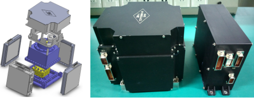 非牛顿引力实验检验装置探头盒和电控盒