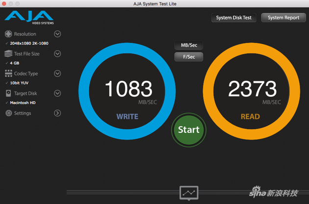 2016款MacBook Pro硬盘读写