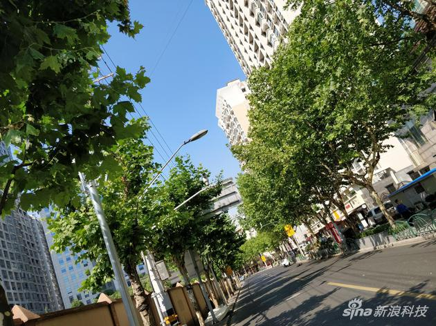 光照良好的样张表现