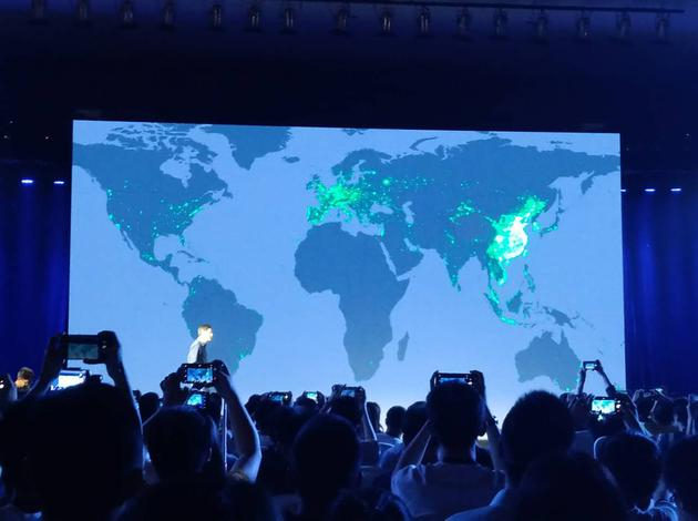 小米MIOT平台的联网设备在全球的分布