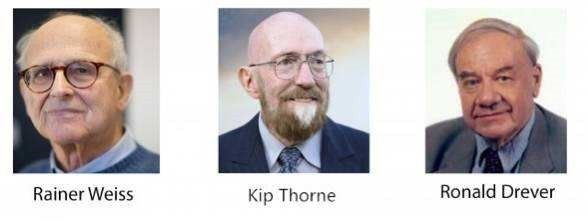 LIGO的三位联合创始人&nbsp; 图片来源网络