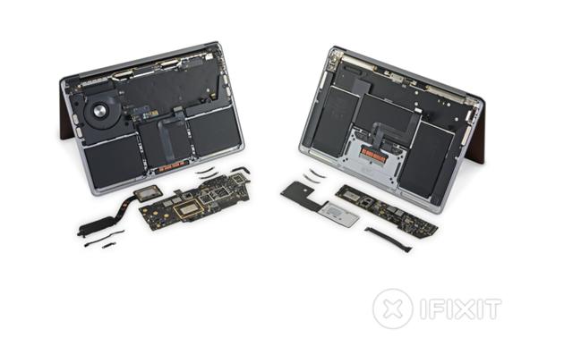 iFixit拆解M1芯片MacBook Pro和Air：内部设计与英特尔版相同_手机新浪网