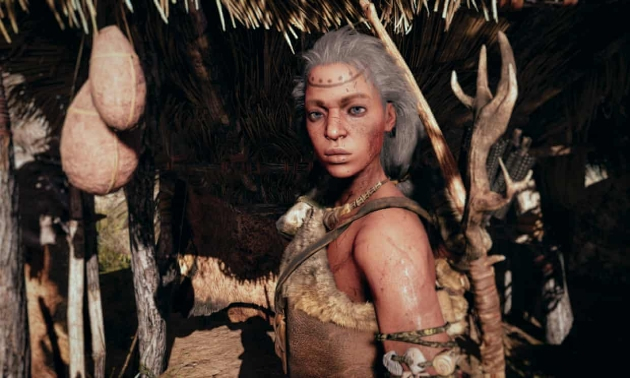 　　纪录片《女性智人：史前女性》制作者描绘的史前女性形象，该纪录片向人们呈现史前女性除了哺乳幼儿，还从事部落小型狩猎等任务。