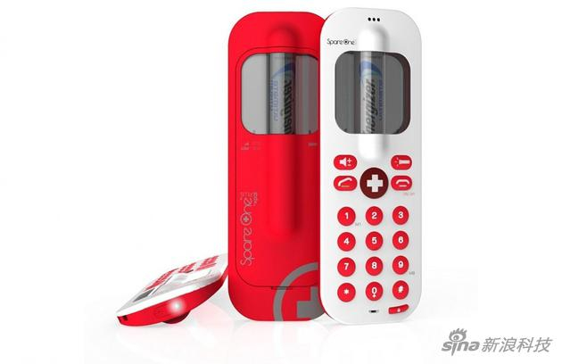 用5号电池供电的手机