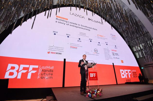 Lazada现任CEO皮尔·彭龙