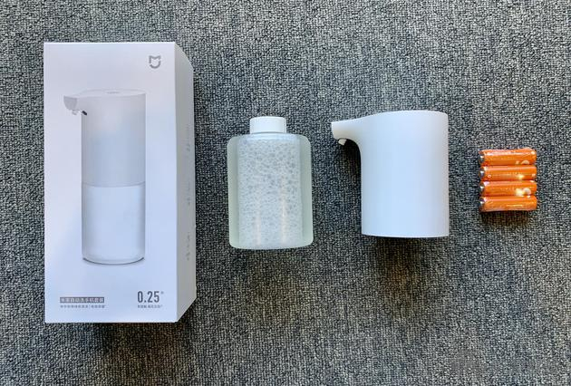 洗手机内部主机，洗手液和附件