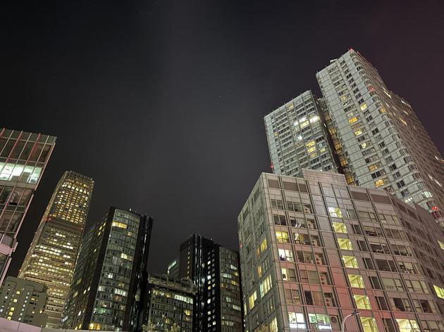 iPhone 12夜景模式拍摄