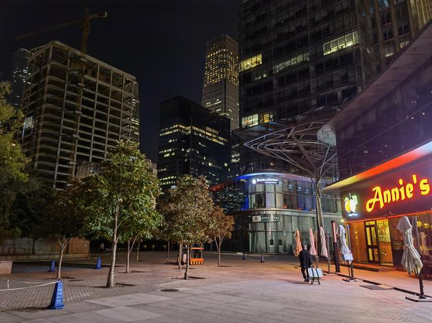 华为Mate40 Pro夜景模式拍摄