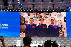 2021世界机器人大会开幕，中国空间站发来祝福！