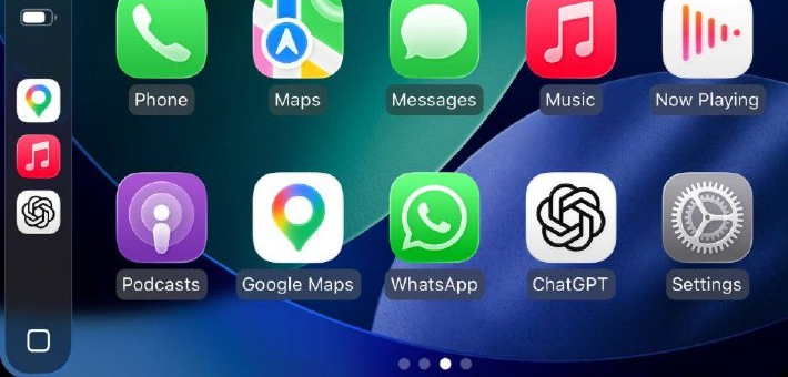 ChatGPT 登陆苹果 CarPlay：无唤醒词，不能操控车辆功能