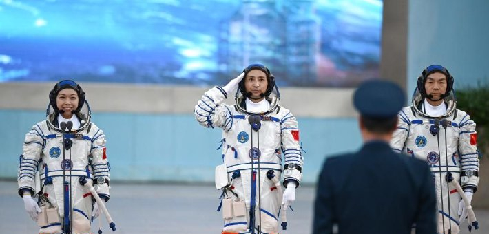 60秒回顾神舟二十三号发射精彩瞬间