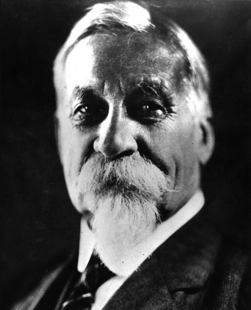 托马斯·克罗德·张伯伦的胡子就像他研究的冰川漂移一样引人注目