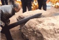 GIF|只要功夫深,铁棍磨成针!大爷的功夫真是了得