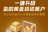 黄金巨震，如何抓住波段机会？聪明钱的选择，黄金+股票一键搞定>>