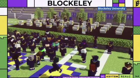 图 伯克利大学在《我的世界》举办2020年毕业典礼