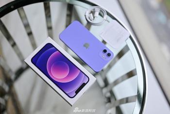 iPhone12紫色版图赏