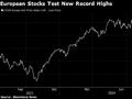 欧洲股市触及纪录高位 受降息押注措施推动