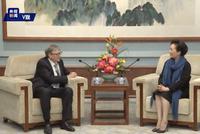 彭丽媛会见比尔·盖茨(视频)