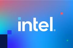  Intel's third logo change: the new logo style is simple and a little fresh