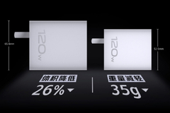 iQOO 9将随机附送新款120W氮化镓充电器，体积减小26%