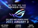 ROG官宣CES 2023发布会，将推新一代笔记本