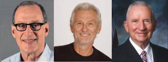 图左：加里·库辛图中：詹姆斯·麦凯里 图右：罗斯·佩罗