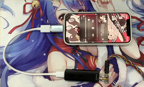 这样可以听Hi-Res，但一点也不苹果，真的 图：自己拍的