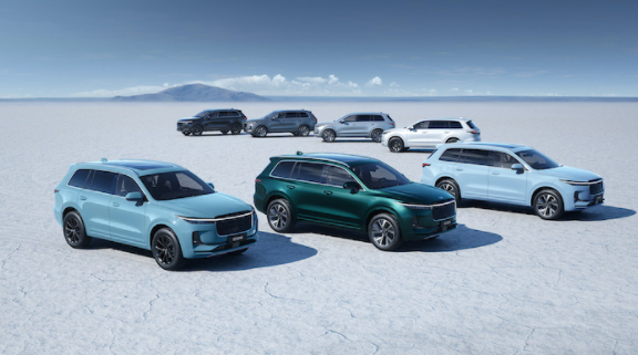 新款理想ONE七种车身颜色 图片来源：理想汽车