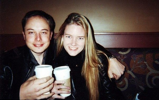 Elon Musk与第一任妻子Justine Wilson