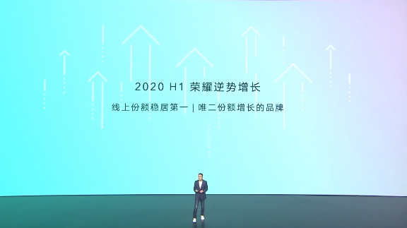 荣耀在2020年H1获得逆势增长