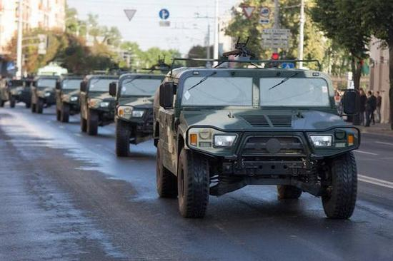 出口白俄罗斯的首批猛士装甲车