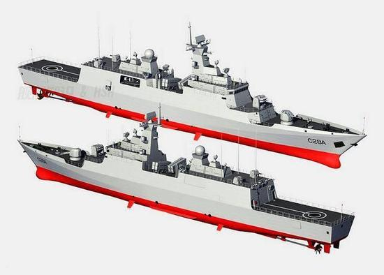 中国主力出口轻型护卫舰：C28A