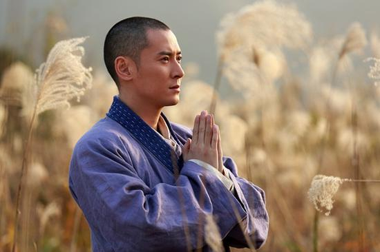 新版天龙八部的虚竹(韩栋饰)