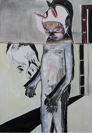 《幻者-4号》50cmx70cm 布面油画 2013年11月